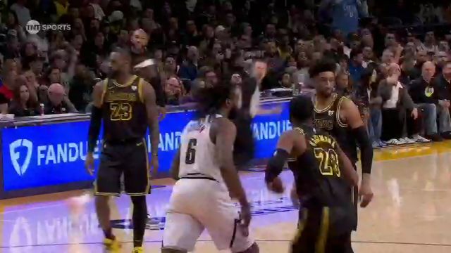 【2024年02月09日 掘金vs湖人集锦】岁数大了弹跳还在 穆雷精准制导小乔丹炸裂背扣