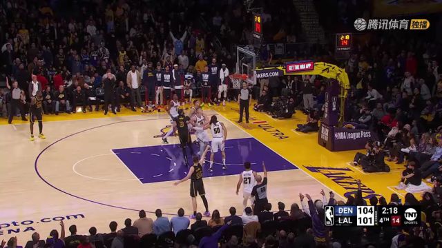 【2024年02月09日 掘金vs湖人集锦】掘金114-106湖人 穆雷29+11约基奇准三双终结湖人三连胜