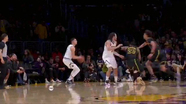 【2024年02月09日 掘金vs湖人集锦】约基奇助攻小波特三分穿云强势止血 扮演客场消音器