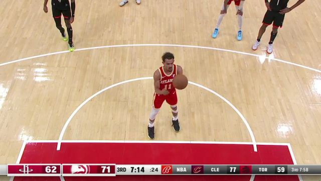 【2024年02月11日】火箭vs老鹰第3节英文原声录像回放