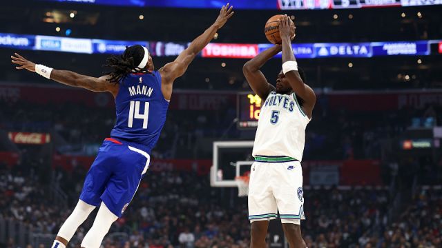 【2024年02月13日 森林狼vs快船集锦】森林狼121-100快船 爱德华兹唐斯合砍26分稳坐西部第一