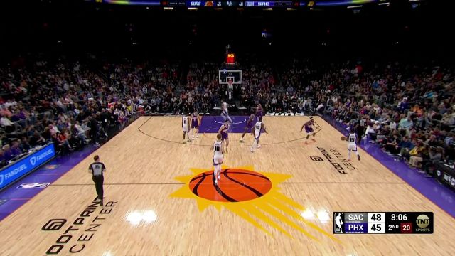 【2024年02月14日 国王vs太阳集锦】这波转移球做到了实实在在的无懈可击 国王五人全部触球萨博尼斯完美终结