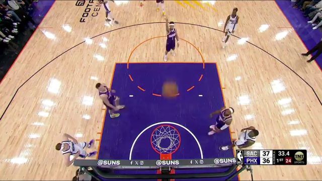 【2024年02月14日】NBA常规赛：国王vs太阳第1节中文解说录像回放