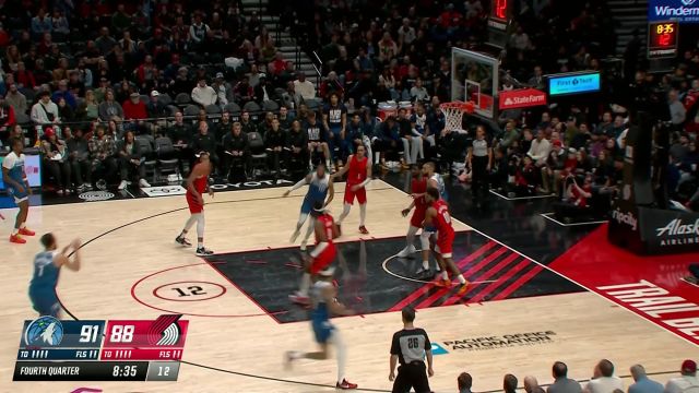 【2024年02月14日 森林狼vs开拓者集锦】左右开弓毫不讲理 亚历山大沃克神兵天降连飙三记三分杀人又诛心