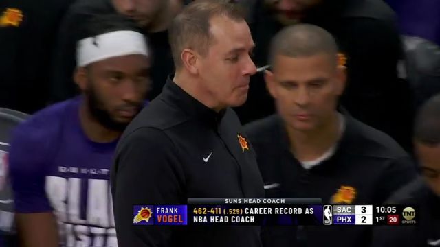 【2024年02月14日】NBA常规赛：国王vs太阳第1节英文原声录像回放