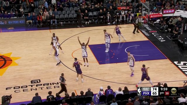 【2024年02月14日 国王vs太阳集锦】双核之间的连线才有杀伤力 福克斯回传萨博尼斯举火烧天