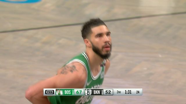 【2024年02月14日】NBA常规赛：篮网vs凯尔特人第2节中文解说录像回放