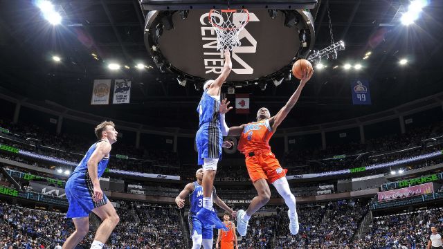 【2024年02月14日 雷霆vs魔术集锦】雷霆127-113魔术 亚历山大32分雷霆轻取魔术稳定西部前二