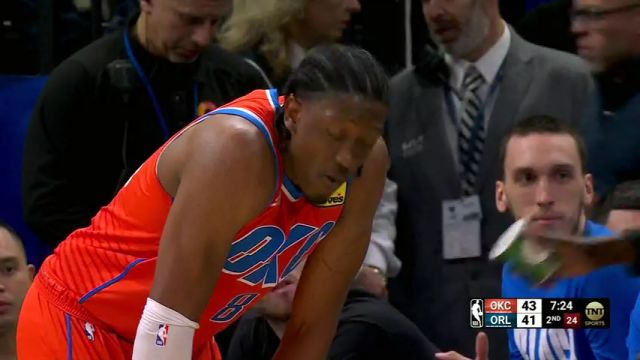 【2024年02月14日】雷霆vs魔术第2节英文原声录像回放