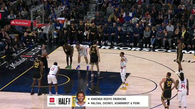 【2024年02月15日】快船vs勇士第2节英文原声录像回放