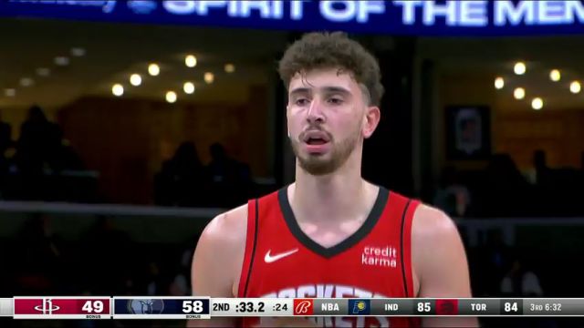 【2024年02月15日】NBA常规赛：火箭vs灰熊第2节英文原声录像回放