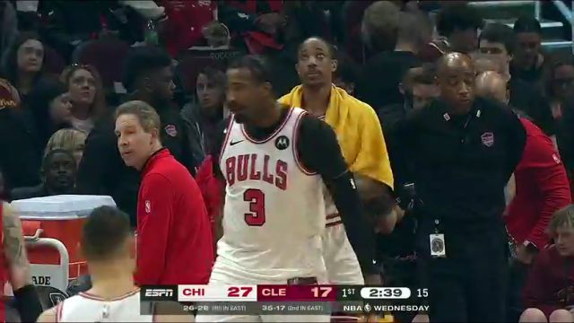 【2024年02月15日】公牛vs骑士第1节中文解说录像回放