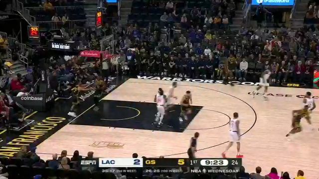 【2024年02月15日 快船vs勇士集锦】用最擅长的方式来取分 哈登撤步三分手起刀落不讲理