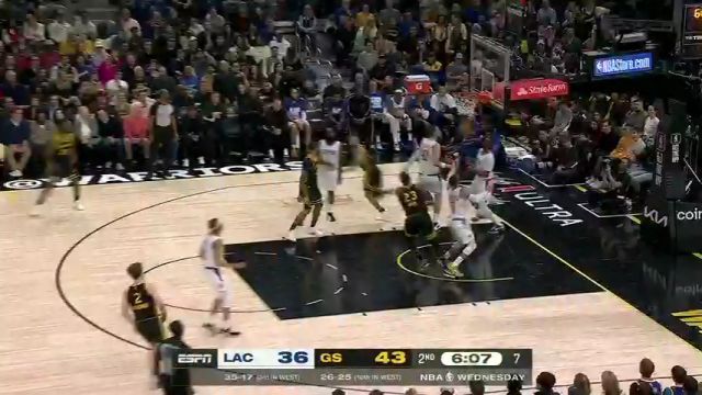 【2024年02月15日 快船vs勇士集锦】有点当初火勇大战的影子 库里灵动上篮哈登三分回击