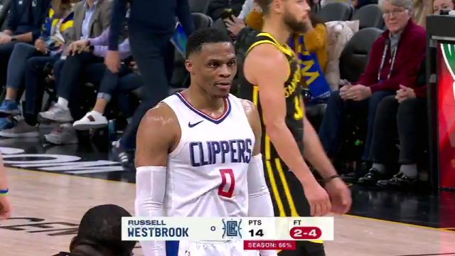 【2024年02月15日 快船vs勇士集锦】我承认有赌的成分！克莱激活“砍威战术”不料威少两罚全中