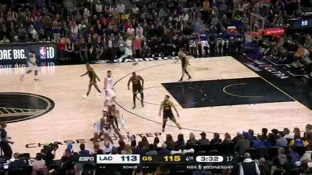 【2024年02月15日 快船vs勇士集锦】鲍科比继续发挥！关键时刻底角三分再次飚中完成反超