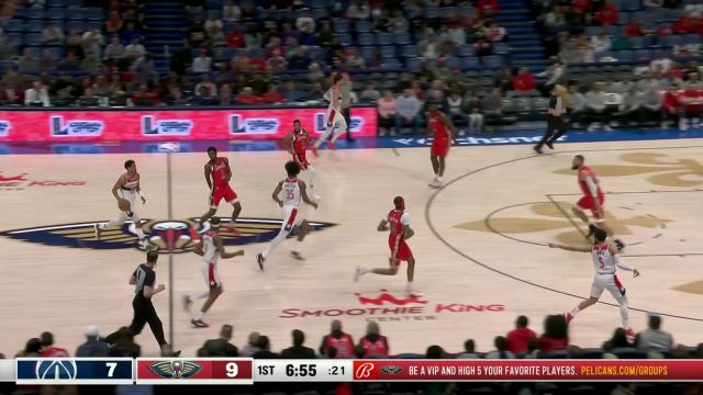 【2024年02月15日 奇才vs鹈鹕集锦】扛起进攻大旗 阿夫迪亚得分助攻无所不能