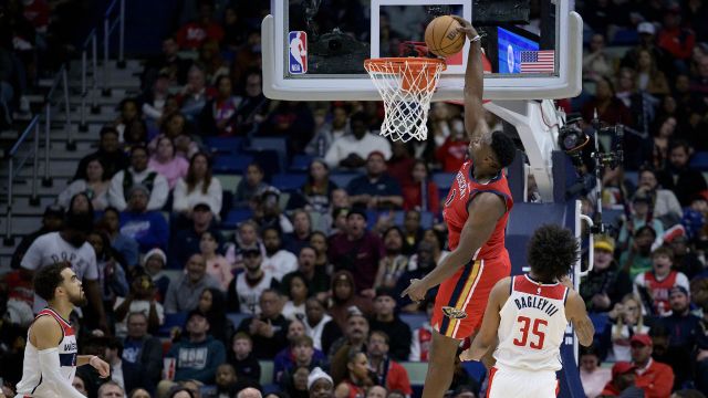 【2024年02月15日 奇才vs鹈鹕集锦】奇才126-133鹈鹕 锡安36+6+8率队取胜送奇才八连败