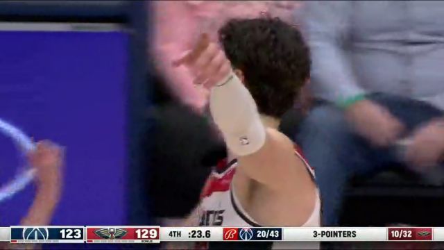 【2024年02月15日】奇才vs鹈鹕第4节中文解说录像回放