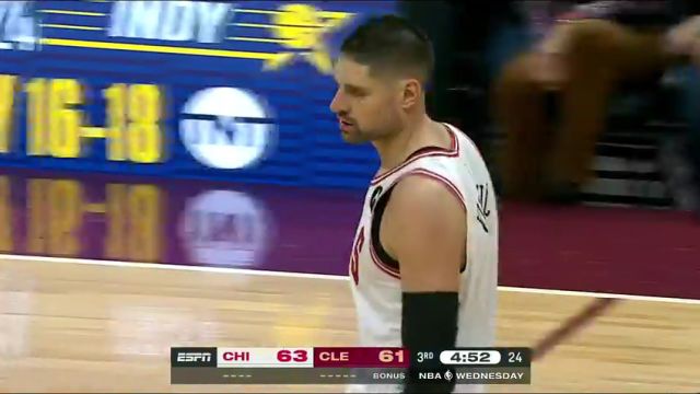 【2024年02月15日】公牛vs骑士第3节中文解说录像回放