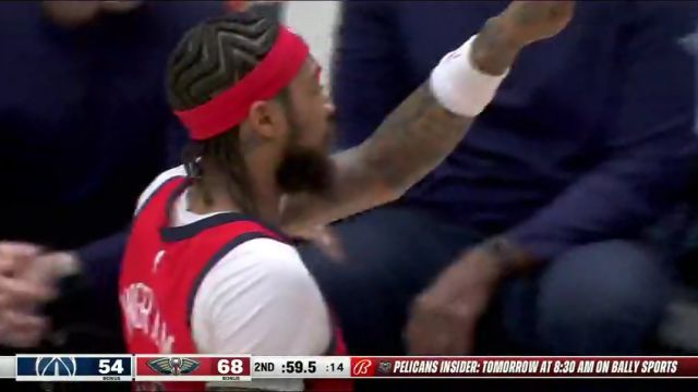 【2024年02月15日】奇才vs鹈鹕第2节中文解说录像回放