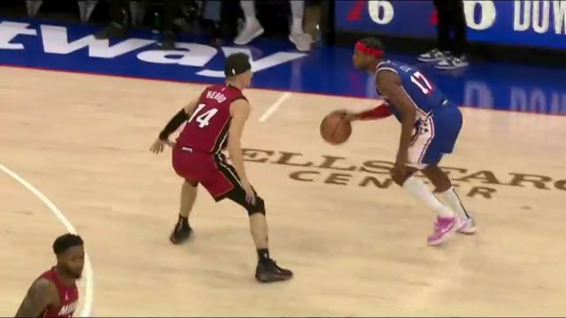 【2024年02月15日】热火vs76人第2节英文原声录像回放