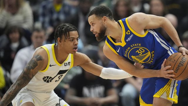 【2024年02月16日 勇士vs爵士集锦】勇士140-137爵士 勇士队末节拒绝翻盘客场双杀爵士