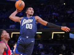 NBA全明星新秀赛杰伦-罗斯队夺冠 马瑟林新秀赛MVP