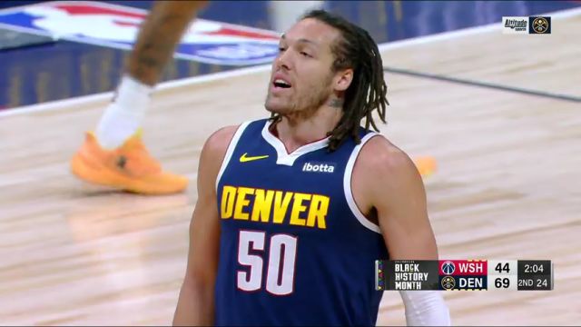 【2024年02月23日】NBA常规赛：奇才vs掘金第2节英文原声录像回放