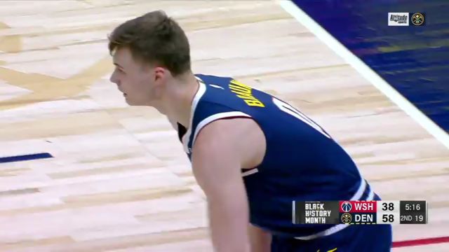 【2024年02月23日】NBA常规赛：奇才vs掘金第2节中文解说录像回放