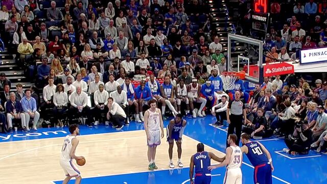 【2024年02月23日 快船vs雷霆集锦】祖巴茨？霍姆格伦的玩具罢了