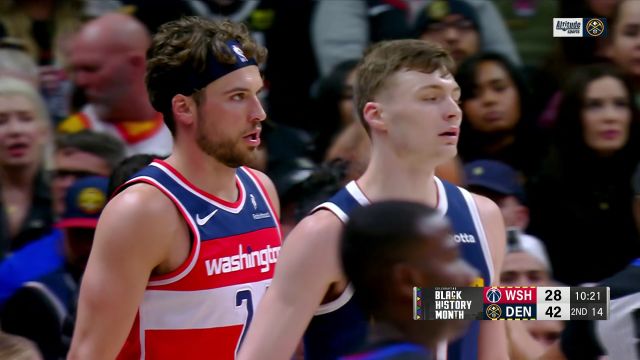 【2024年02月23日】NBA常规赛：奇才vs掘金第2节英文原声录像回放