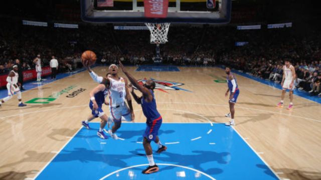 【2024年02月23日 快船vs雷霆集锦】快船vs雷霆五佳球 亚历山大晃飞鲍威尔 杰伦-威廉姆斯滑翔劈扣