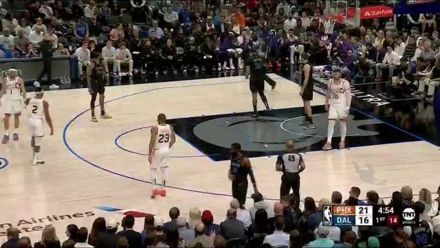 【2024年02月23日】NBA常规赛：太阳vs独行侠第1节中文解说录像回放