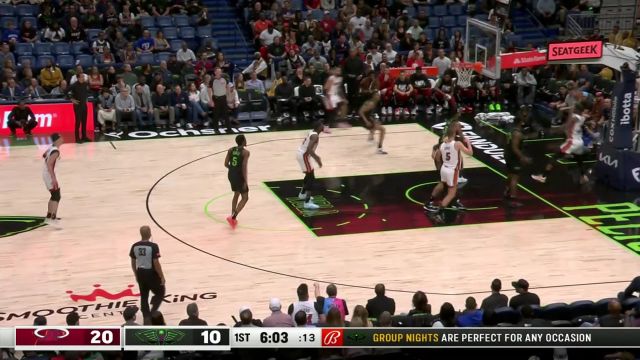 【2024年02月24日 热火vs鹈鹕集锦】反击势如破竹！墨菲空中精准拦截 长传助飞琼斯飞天双手灌筐