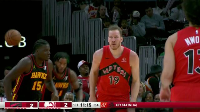 【2024年02月24日 猛龙vs老鹰集锦】随时都在准备着！ 猛龙开局一波9-2进攻波打停老鹰