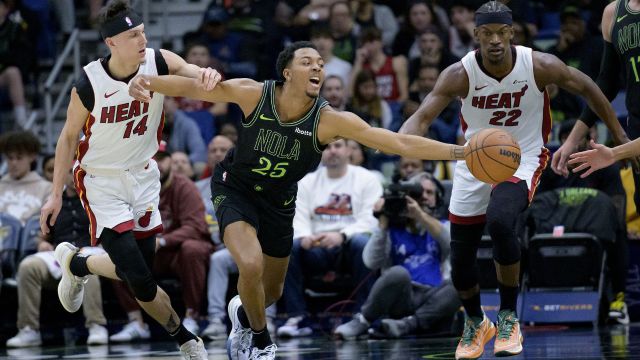 【2024年02月24日 热火vs鹈鹕集锦】热火106-95鹈鹕 阿德巴约24+7率队终结鹈鹕连胜