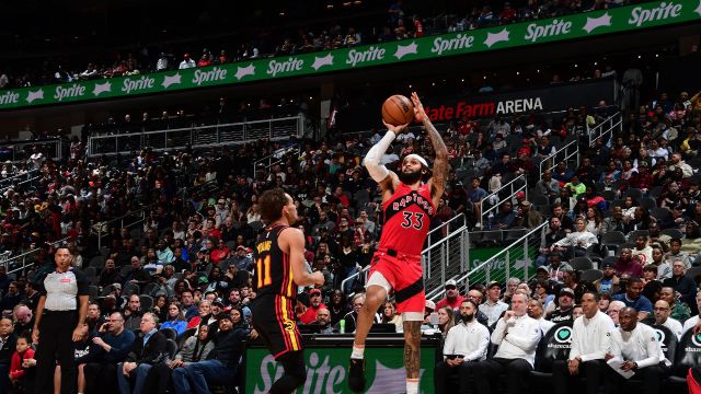 【2024年02月24日 猛龙vs老鹰集锦】猛龙123-121老鹰 猛龙全民皆兵8人得分上双击败老鹰