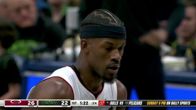 【2024年02月24日】NBA常规赛：热火vs鹈鹕第1节中文解说录像回放