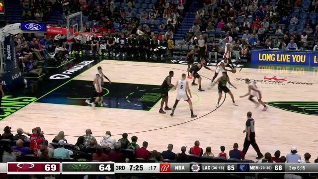 【2024年02月24日 热火vs鹈鹕集锦】默契配合撕裂禁区 约维奇助飞巴特勒空接暴扣