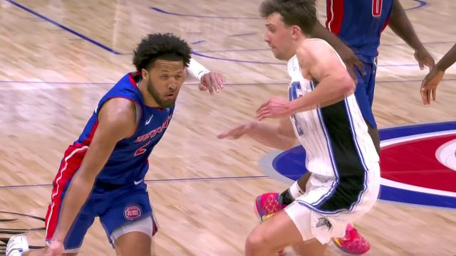 【2024年02月25日 魔术vs活塞集锦】剧情跌宕起伏！坎宁安绝平难改命 班凯罗加时绝杀终结比赛