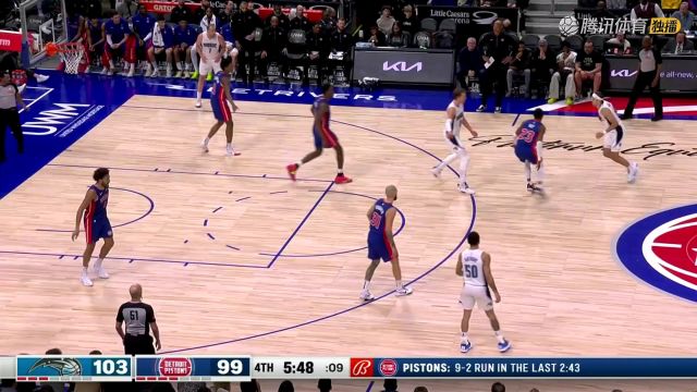 【2024年02月25日】NBA常规赛：魔术vs活塞中文解说全场录像回放