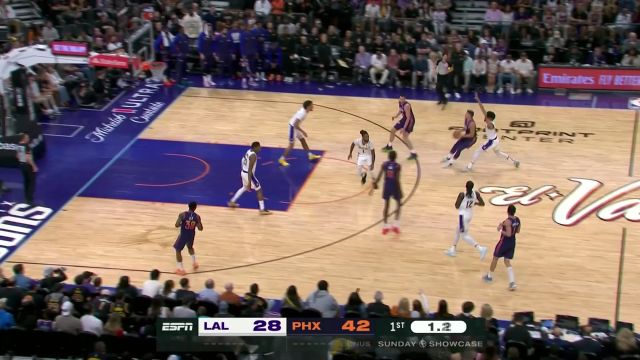 【2024年02月26日 湖人vs太阳集锦】与时间赛跑！阿伦看表掐秒压哨三分穿云射日