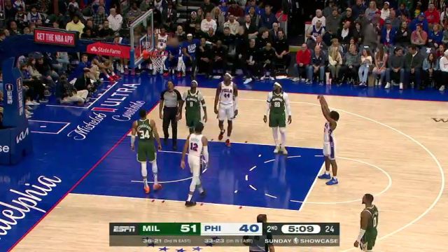 【2024年02月26日】雄鹿vs76人第2节中文解说录像回放