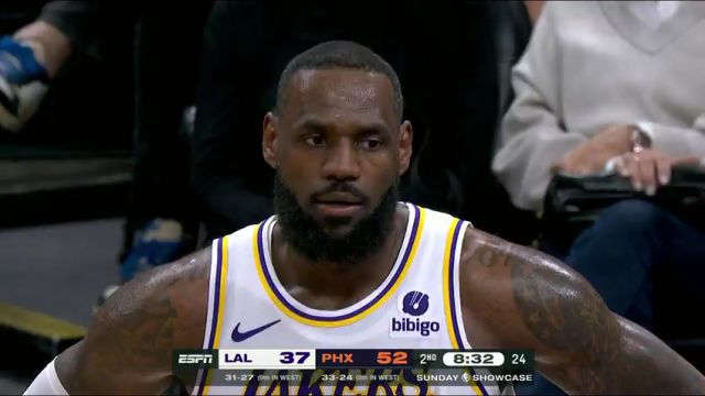 【2024年02月26日】湖人vs太阳第2节中文解说录像回放