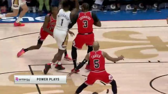 【2024年02月26日】NBA常规赛：公牛vs鹈鹕第2节英文原声录像回放