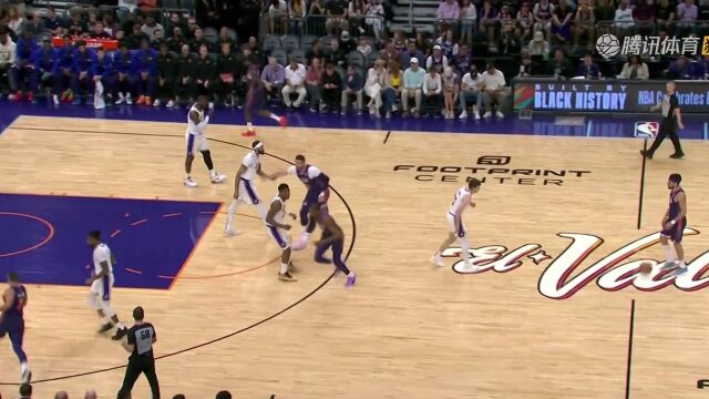 【2024年02月26日 湖人vs太阳集锦】老詹妙传拉塞尔打成2+1