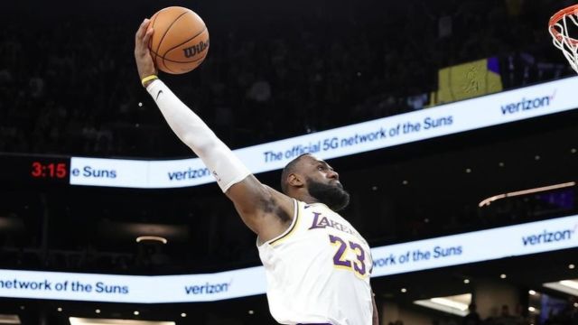 【2024年02月26日 湖人vs太阳集锦】湖人输太阳跌西部第10：未来9场连战西部前4地狱难度