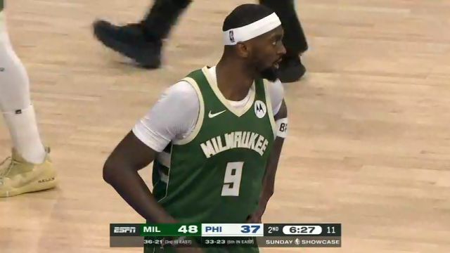 【2024年02月26日】雄鹿vs76人第2节英文原声录像回放