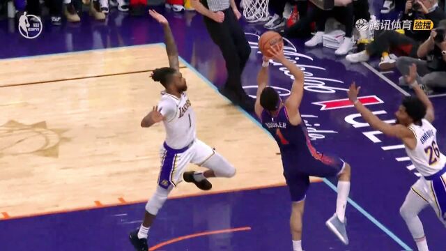 【2024年02月26日 湖人vs太阳集锦】互送大帽！对抗拉满！